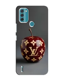 Чехол для Nokia C31 с картинкой «Красное яблоко LV»