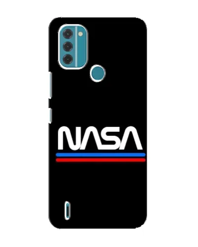 Чехол для Nokia C31 с картинкой «NASA — классика Red Blue» Чехол для Nokia C31 с картинкой «NASA — классика Red Blue»