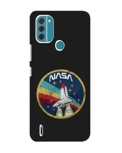 Чехол для Nokia C31 с картинкой «NASA — эмблема миссии» Чехол для Nokia C31 с картинкой «NASA — эмблема миссии»