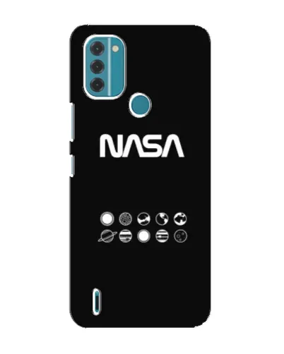 Чехол для Nokia C31 с картинкой «NASA — технический принт» Чехол для Nokia C31 с картинкой «NASA — технический принт»