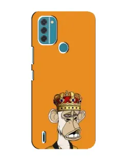 Чехол для Nokia C31 с картинкой «Золотая обезьяна Bored Ape» Чехол для Nokia C31 с картинкой «Золотая обезьяна Bored Ape»