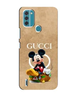 Чехол для Nokia C31 с картинкой «Микки Маус Gucci — крафт»