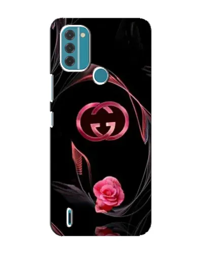 Чехол для Nokia C31 с картинкой «Gucci — неоновая роза» Чехол для Nokia C31 с картинкой «Gucci — неоновая роза»