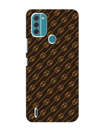 Чехол для Nokia C31 с картинкой «Gucci — золотые диагонали» Чехол для Nokia C31 с картинкой «Gucci — золотые диагонали»