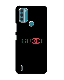 Чехол для Nokia C31 с картинкой «Gucci — красный градиент»