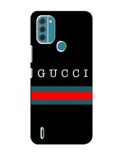 Чехол для Nokia C31 с картинкой «Gucci — красный пояс»