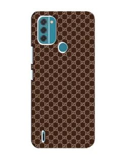 Чохол для Nokia C31 з картинкою «Gucci — шоколадна сітка»