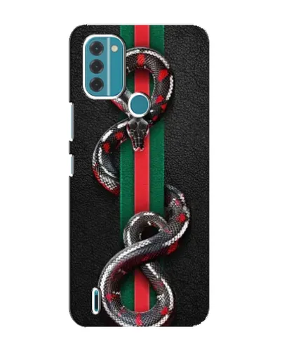 Чохол для Nokia C31 з картинкою «Gucci — змія на смузі» Чохол для Nokia C31 з картинкою «Gucci — змія на смузі»