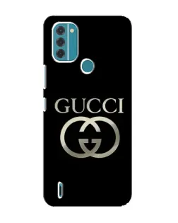 Чохол для Nokia C31 з картинкою «Gucci — золото на чорному»