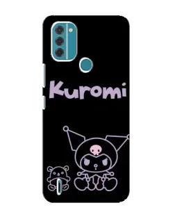 Чехол для Nokia C31 с картинкой «Kuromi — черный минимализм» Чехол для Nokia C31 с картинкой «Kuromi — черный минимализм»