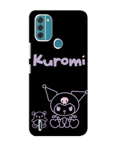 Чехол для Nokia C31 с картинкой «Kuromi — черный минимализм» Чехол для Nokia C31 с картинкой «Kuromi — черный минимализм»