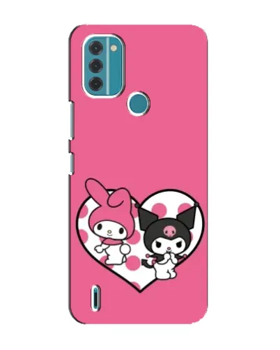 Чехол для Nokia C31 с картинкой «Kuromi и My Melody» Чехол для Nokia C31 с картинкой «Kuromi и My Melody»