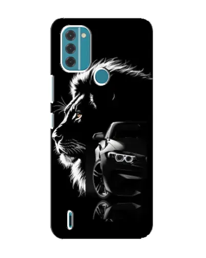 Чохол для Nokia C31 з картинкою «BMW та лев»