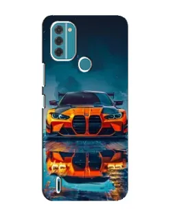 Чохол для Nokia C31 з картинкою «BMW — золота емблема»