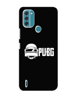 Чехол для Nokia C31 с картинкой «PUBG — классический лого»