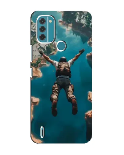 Чехол для Nokia C31 с картинкой «PUBG — свободное падение» Чехол для Nokia C31 с картинкой «PUBG — свободное падение»