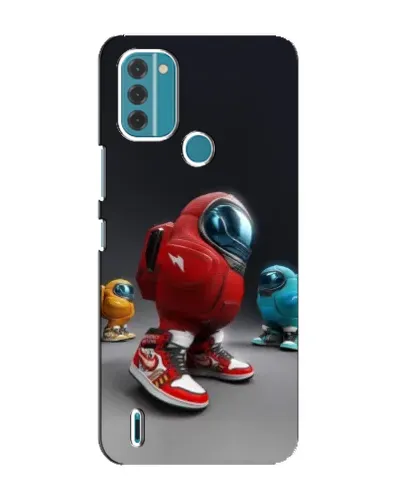 Чехол для Nokia C31 с картинкой «Among Us — 3D стиль» Чехол для Nokia C31 с картинкой «Among Us — 3D стиль»