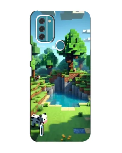 Чехол для Nokia C31 с картинкой «Minecraft летний день» Чехол для Nokia C31 с картинкой «Minecraft летний день»