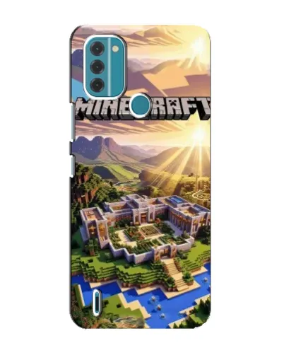 Чехол для Nokia C31 с картинкой «Minecraft панорама» Чехол для Nokia C31 с картинкой «Minecraft панорама»
