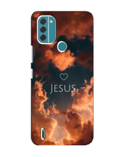 Чохол для Nokia C31 з картинкою «Сяйво Імені Jesus»