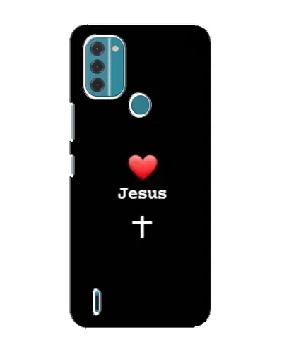 Чохол для Nokia C31 з картинкою «Серце - Jesus»