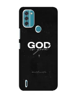Чохол для Nokia C31 з картинкою «GOD — Бог над усім»