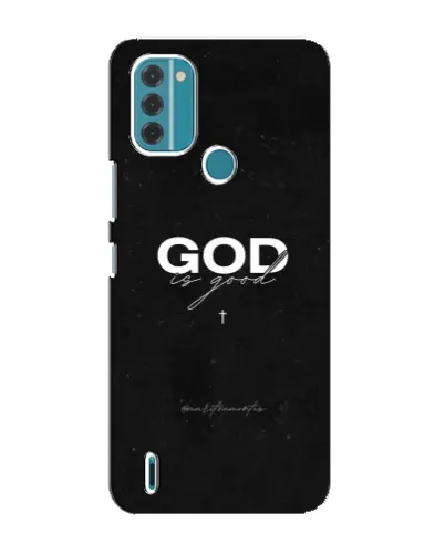Чохол для Nokia C31 з картинкою «GOD — Бог над усім»