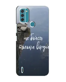 Чехол для Nokia C31 с картинкой «Вера над пропастью» Чехол для Nokia C31 с картинкой «Вера над пропастью»