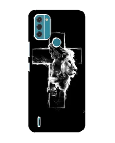 Чехол для Nokia C31 с картинкой «Сияющий крест Jesus» Чехол для Nokia C31 с картинкой «Сияющий крест Jesus»