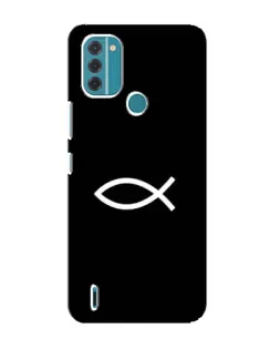 Чехол для Nokia C31 с картинкой «Символ рыбы Jesus» Чехол для Nokia C31 с картинкой «Символ рыбы Jesus»