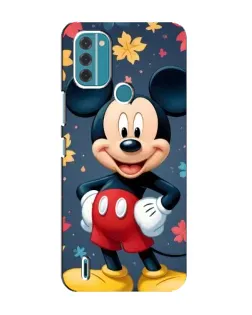 Чехол для Nokia C31 с картинкой «Осенний Mickey Mouse»
