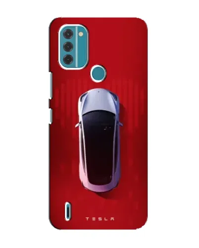 Чохол для Nokia C31 з картинкою «Tesla Top View»