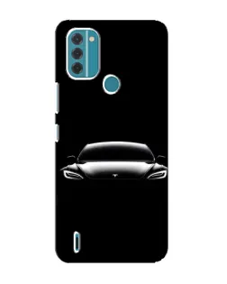 Чохол для Nokia C31 з картинкою «Фари Tesla Night» Чохол для Nokia C31 з картинкою «Фари Tesla Night»