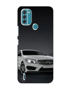 Чохол для Nokia C31 з картинкою «Mercedes AMG GT Silver»