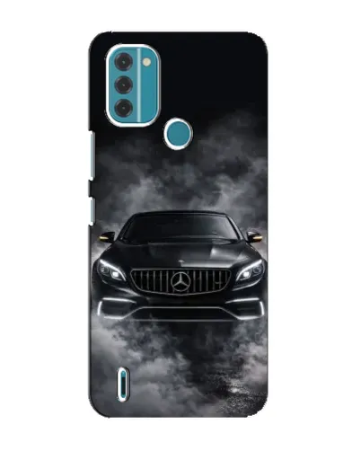 Чохол для Nokia C31 з картинкою «Mercedes у диму» Чохол для Nokia C31 з картинкою «Mercedes у диму»