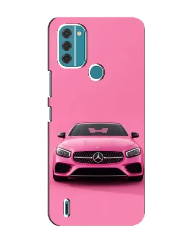 Чехол для Nokia C31 с картинкой «Розовый Mercedes AMG» Чехол для Nokia C31 с картинкой «Розовый Mercedes AMG»