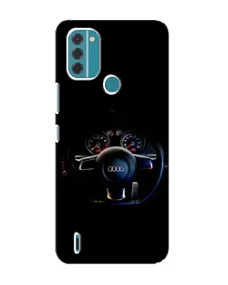 Чехол для Nokia C31 с картинкой «Салон Audi — руль» Чехол для Nokia C31 с картинкой «Салон Audi — руль»
