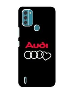Чохол для Nokia C31 з картинкою «Логотип Audi Heart»