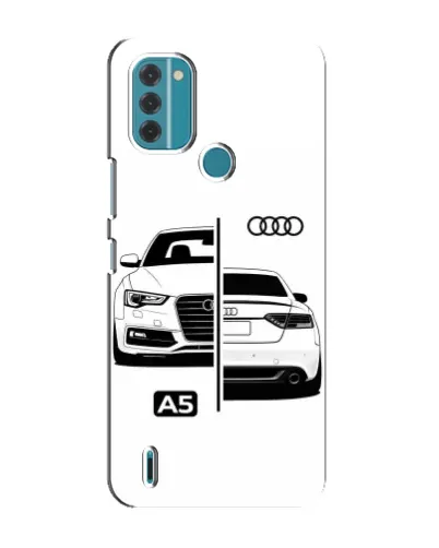 Чохол для Nokia C31 з картинкою «Audi — контрастний дизайн» Чохол для Nokia C31 з картинкою «Audi — контрастний дизайн»