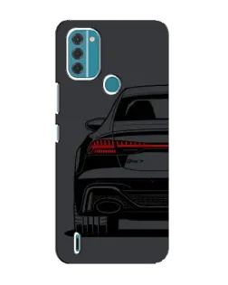 Чохол для Nokia C31 з картинкою «Задня частина Audi — арт»