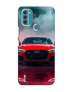Чохол для Nokia C31 з картинкою «Audi RS — червоний стиль»