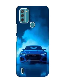 Чохол для Nokia C31 з картинкою «Audi — блакитна енергія»