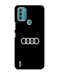 Чохол для Nokia C31 з картинкою «Audi White Logo»