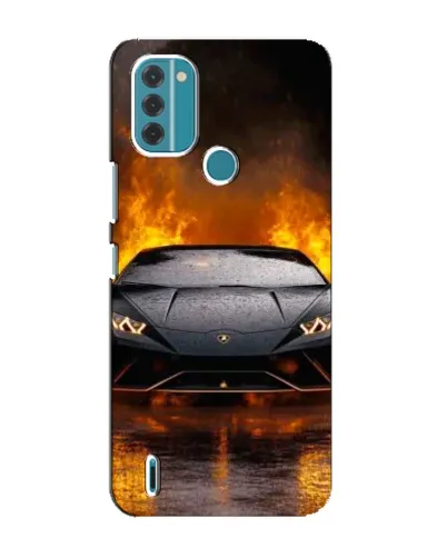 Чохол для Nokia C31 з картинкою «Lamborghini у вогні» Чохол для Nokia C31 з картинкою «Lamborghini у вогні»
