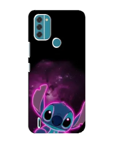 Чехол для Nokia C31 с картинкой «Неоновый Stitch»