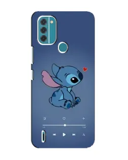 Чехол для Nokia C31 с картинкой «Музыкальный Stitch»