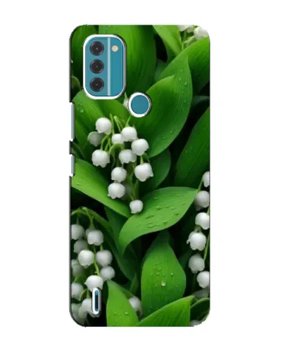 Чохол для Nokia C31 з картинкою «Конвалії в зелені»