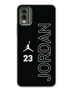 Чехол для Nokia C32 с картинкой «Jordan Vertical»