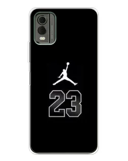Чехол для Nokia C32 с картинкой «Jordan Flight 23»