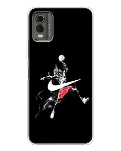 Чехол для Nokia C32 с картинкой «Jordan Jumpman» Чехол для Nokia C32 с картинкой «Jordan Jumpman»